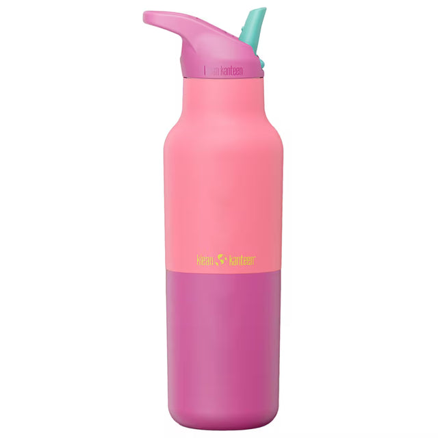 Klean Kanteen Termodrikkedunk Sportslåg 473 ML - Pink Lemonade Kaleidoscope
