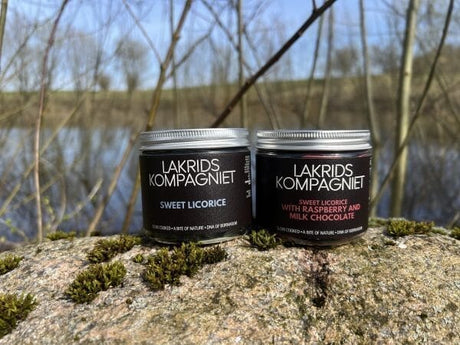 Lakridskompagniet - Sød lakrids Hindbær 130 Gram