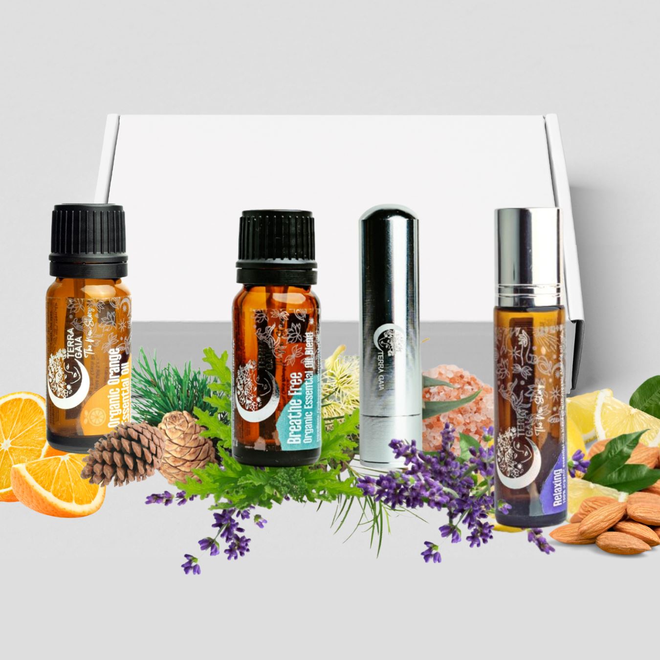 Terra Gaia Særlight gavetilbud økologisk æterisk olie - med Appelsin