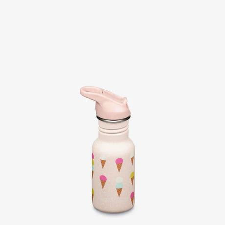 Klean Kanteen Drikkedunk Børn 355ml Sports Cap Med Sugerør - Ice Cream