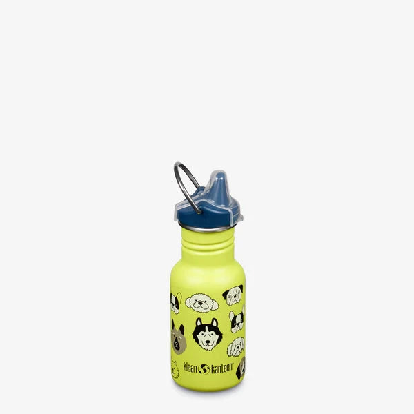 Klean Kanteen Drikkedunk Børn 355ml Classic w/ Sippy Cap - Dogs