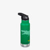 Klean Kanteen Termo Drikkedunk I Rustfrit Stål Til Børn 355 ML - Dino Skate Suztain A/S