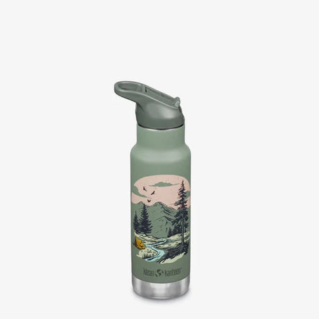 Klean Kanteen Termo Drikkedunk I Rustfrit Stål Til Børn 355 ML - Mountain Scape