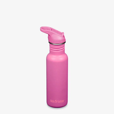 Klean Kanteen 532ml Classic Drikkedunk Sugerør - Rose Violet