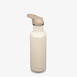 Klean Kanteen Drikkedunk 800ml Sugerør - White Cap Gray