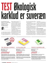 The Organic Company - 1 Økologisk Viskestykke & 2 Økologiske Karklude - Earth