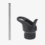 Klean Kanteen 532ml Classic Drikkedunk Sugerør - Black