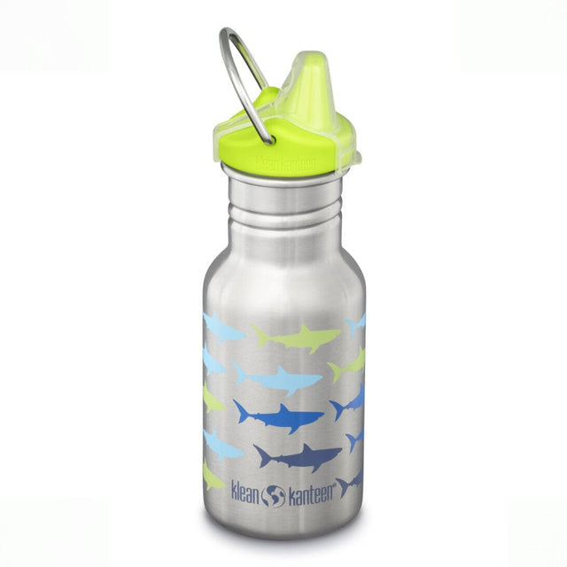 Klean Kanteen Drikkedunk Børn 355ml Classic w/ Sippy Cap - Sharks