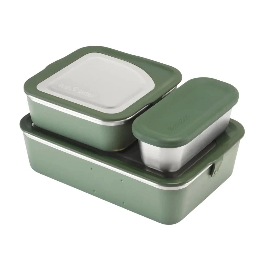 Klean Kanteen Madkasse sæt - Large - Sea Spray