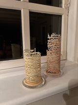 Olivenvoks Bloklys Medium - Chestnut