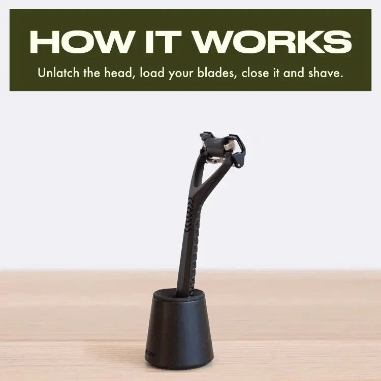 Leaf Shave Two Razor - Black