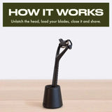 Leaf Shave Two Razor - Black