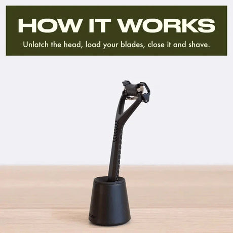 Leaf Shave Two Razor - Black