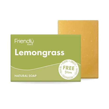 Friendly Sæbebar - Citrongræs - 95 gram