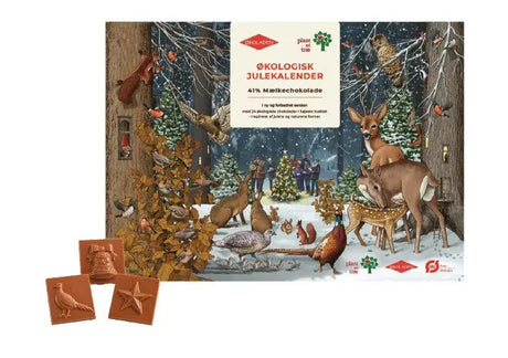 Økoladen Plant et Træ Julekalender - Mælkechokolade