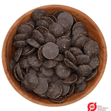 Suztain Økologiske Chokoladeknapper Mørk 70% - 1000 Gram