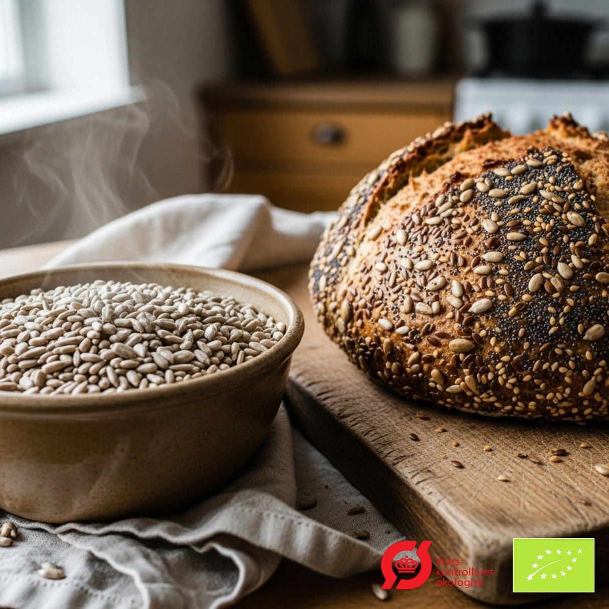 Suztain Økologiske Solsikkekerner - 1000 Gram