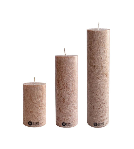 Olivenvoks Bloklys Stor - Hazelnut
