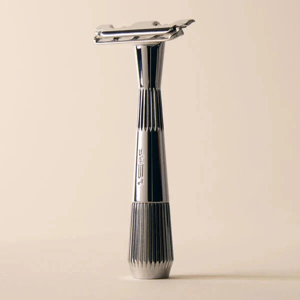 Leaf Shave Single Edge Razors Twig - Chrome
