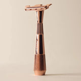 Leaf Shave Single Edge Razors Twig - Rose Gold