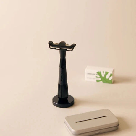 Leaf Shave Single Edge Razors Twig - Black