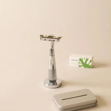 Leaf Shave Single Edge Razors Twig - Chrome