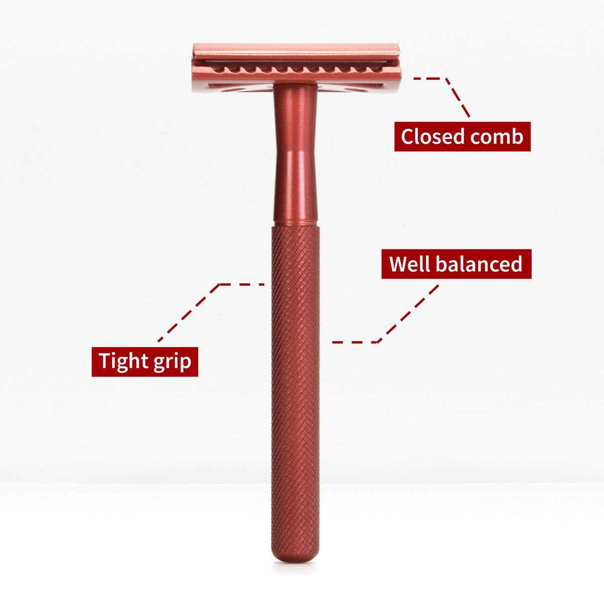 Bambaw Barberskraber Safety Razor - Rød