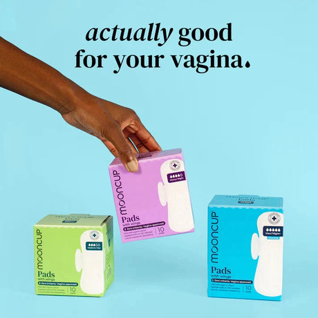 Mooncup Bind med Vinger – Heavy / Night