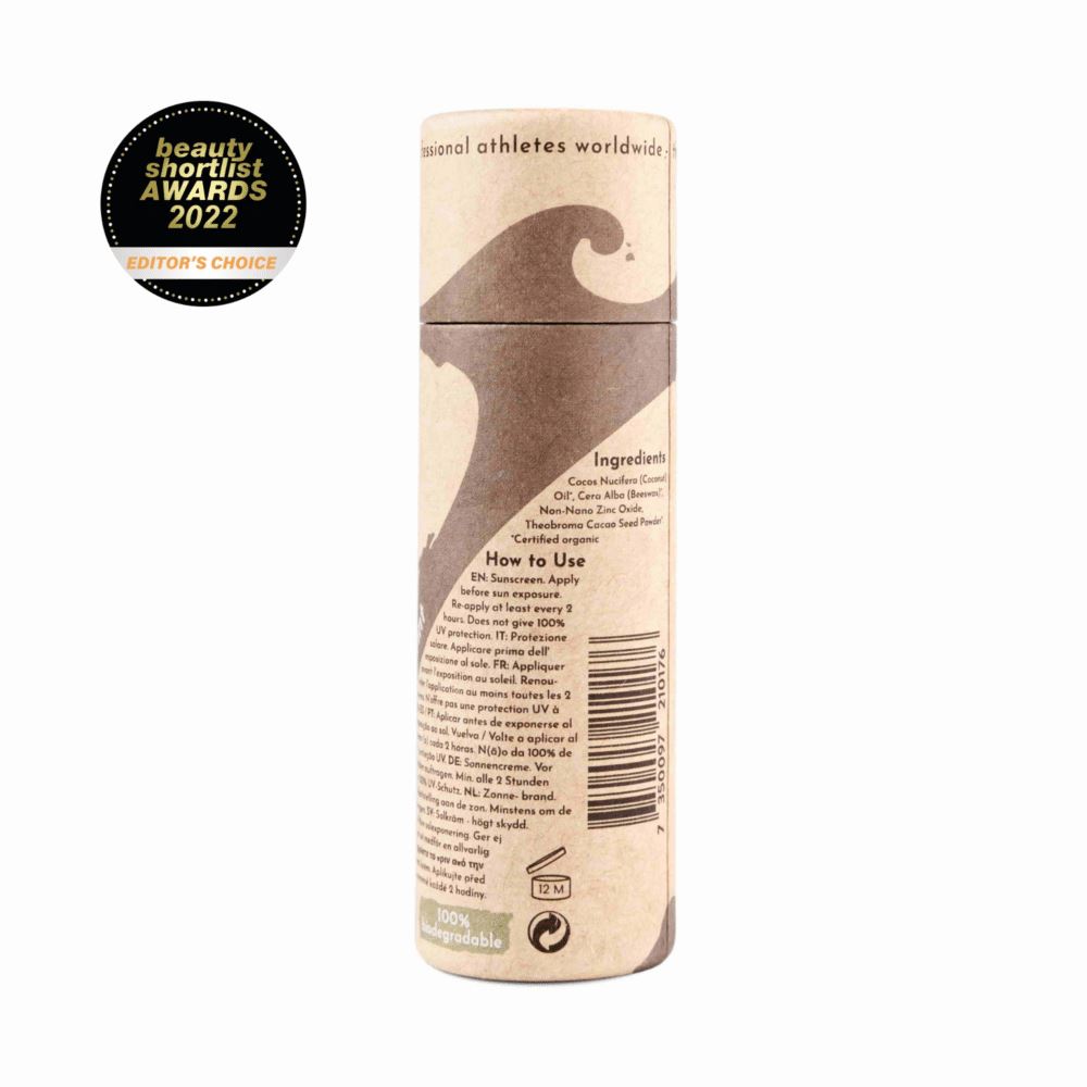 Suntribe Natural Mineral Zinc Sun Stick SPF 30 - Mud Tint