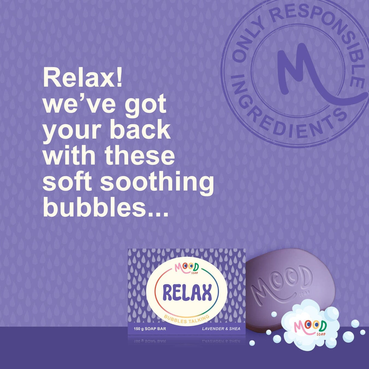 MoodSoap sæbe - Relax, 150g