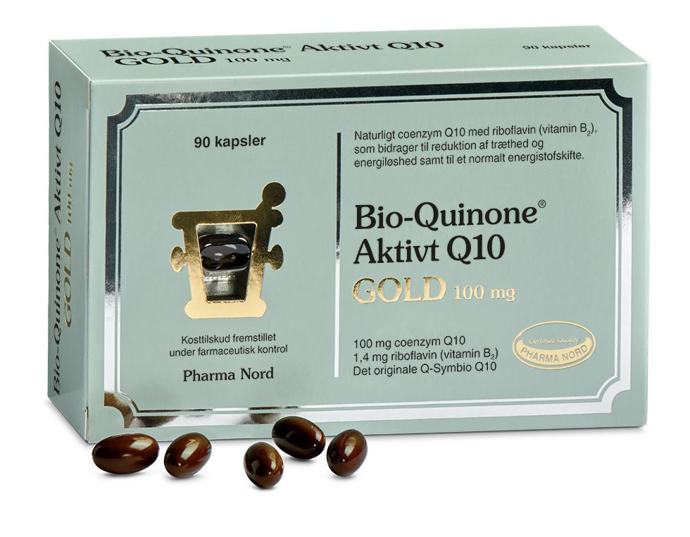 Pharma Nord Bio-Quinone Aktivt Q10 Gold 100 mg - 90 stk