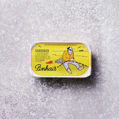 Grøndals Sardiner i krydret olivenolie