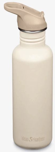 Klean Kanteen Drikkedunk 800ml Sugerør - White Cap Gray
