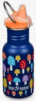 Klean Kanteen Drikkedunk Børn 355ml Classic w/ Sippy Cap - Mushrooms