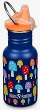 Klean Kanteen Drikkedunk Børn 355ml Classic w/ Sippy Cap - Mushrooms