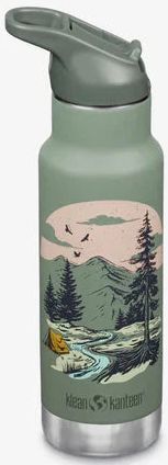 Klean Kanteen Termo Drikkedunk I Rustfrit Stål Til Børn 355 ML - Mountain Scape