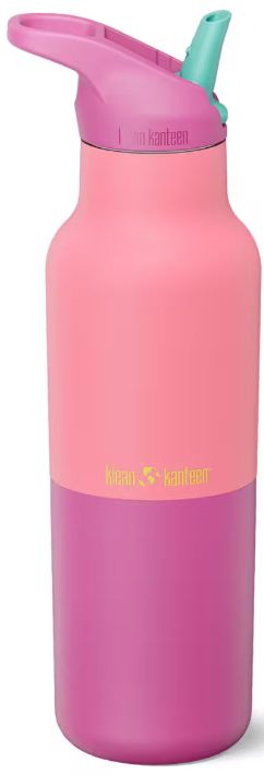 Klean Kanteen Termodrikkedunk Sportslåg 473 ML - Pink Lemonade Kaleidoscope