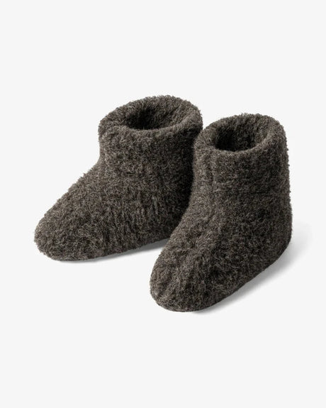 The Cozy Sheep Uldhjemmesko – Mørkegrå (Høj model)