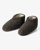 The Cozy Sheep Uldhjemmesko – Mørkegrå (Lav model)