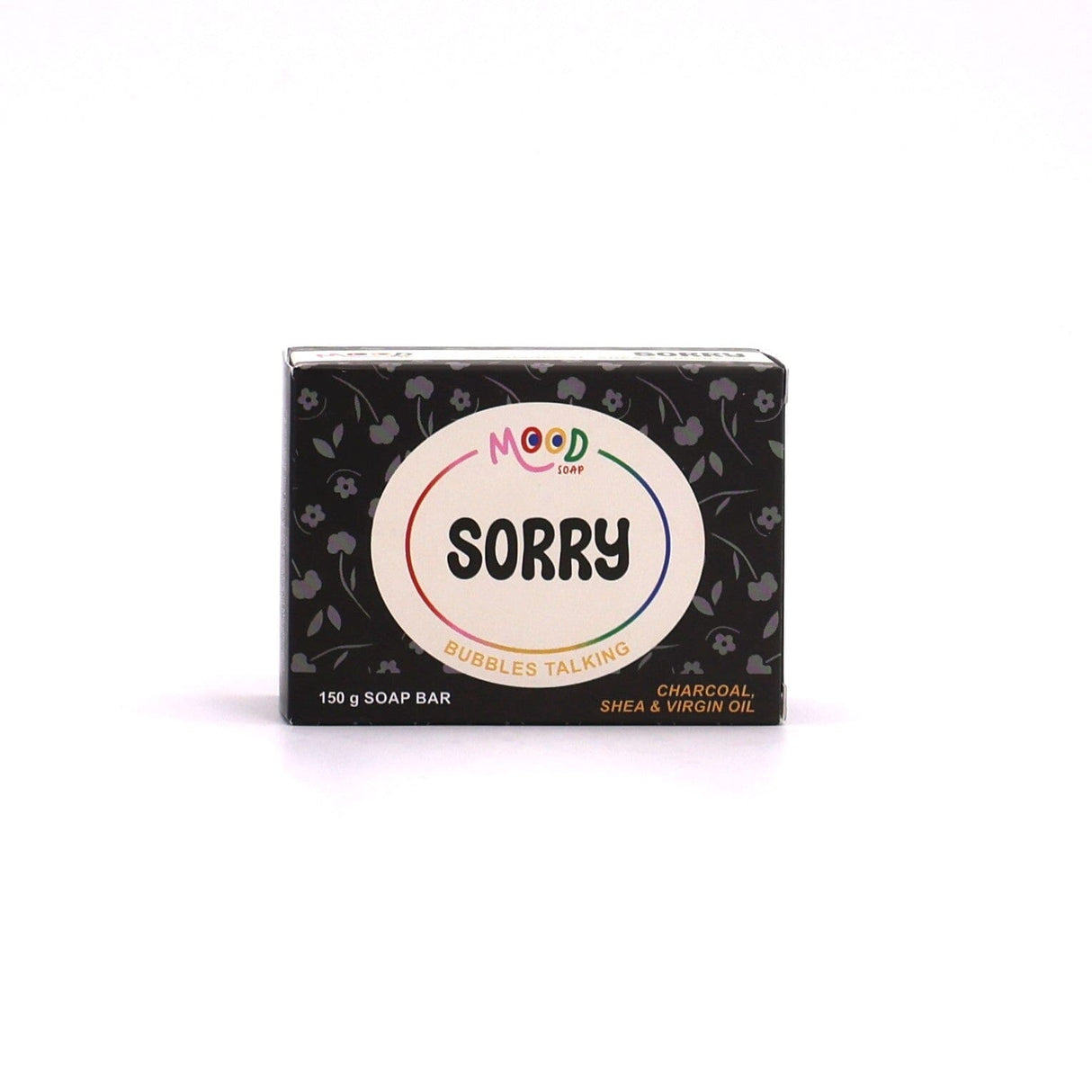 MoodSoap sæbe - SORRY - Kul, Shea & Virgin Olie, 150g