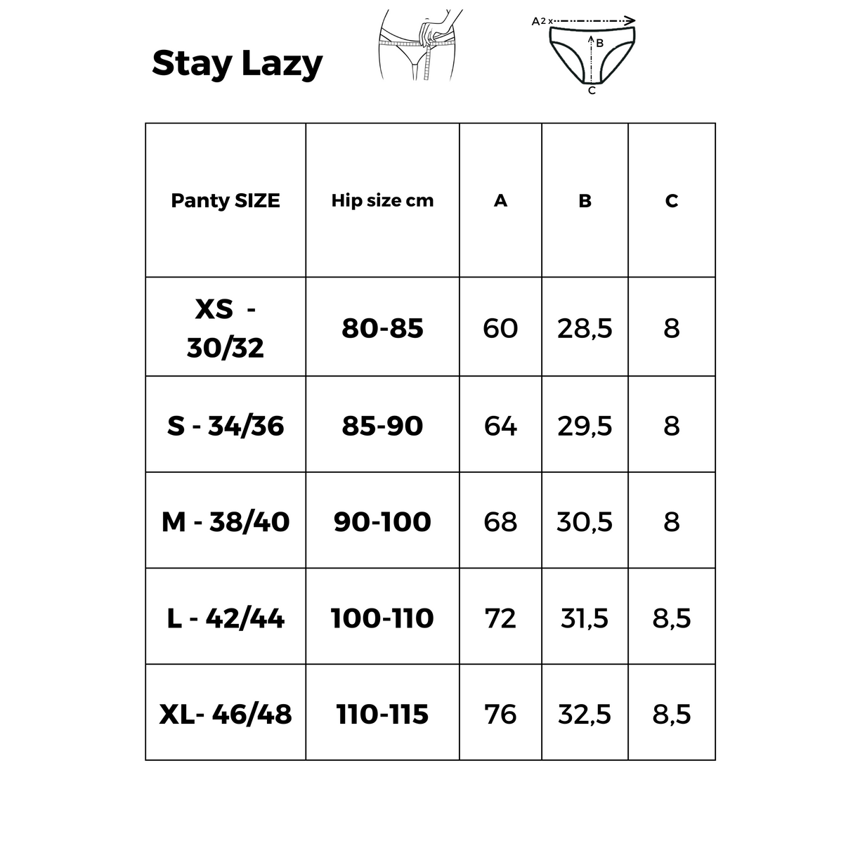 Comfydence Stay Lazy Menstruationstrusse - Heavy Flow