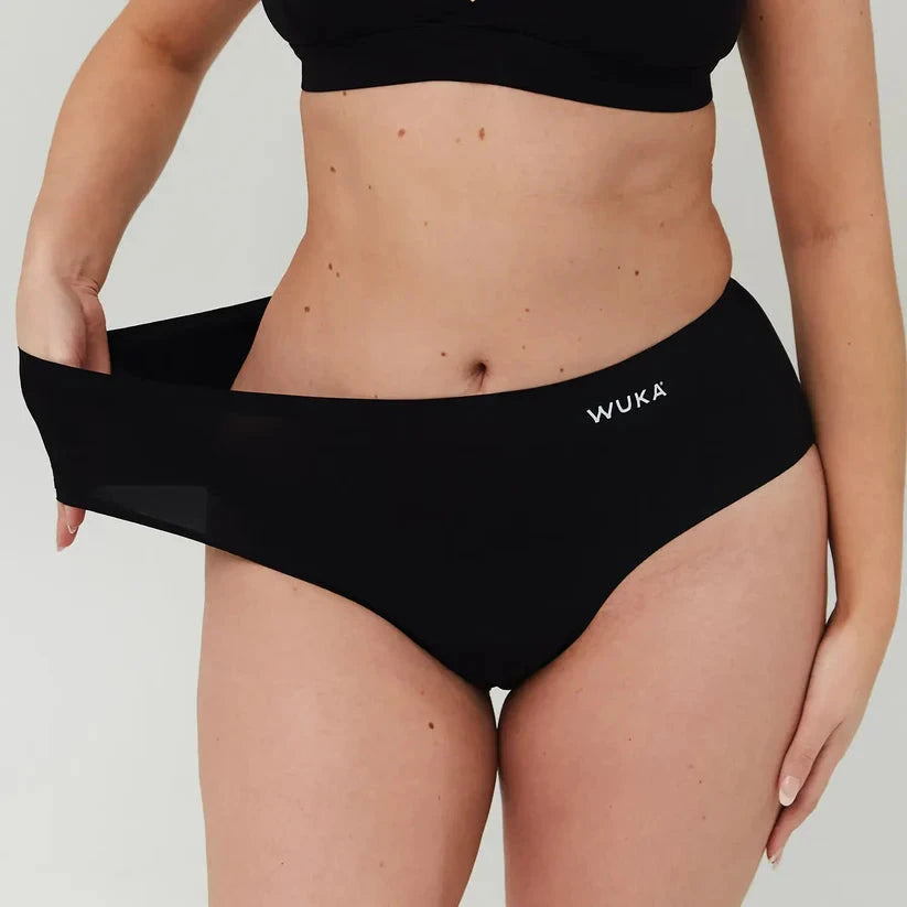 Wuka Menstruationstrusse Stretch Seamless Midi Brief - Super Heavy Flow