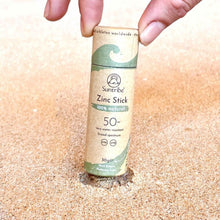 Load image into Gallery viewer, Suntribe Natural Mineral Zinc Sun Stick SPF 50 - Mint Green
