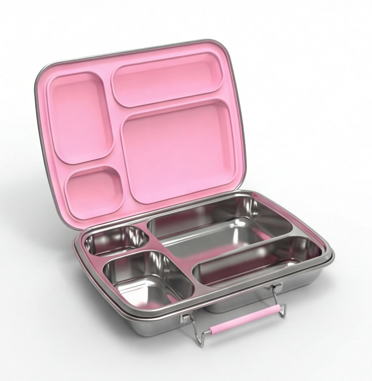 Suztain Madkasse 4 Rum - Lyserød