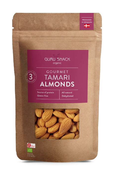 Guru Snack Gourmet Tamari Almonds - 100 Gram