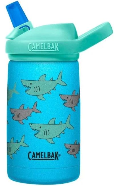 Camelbak Børne Drikkedunk Sugerør Eddy+ - School of Sharks
