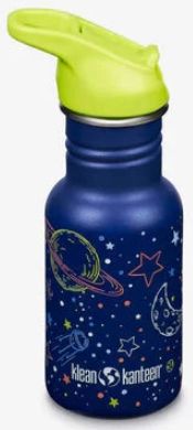 Klean Kanteen Drikkedunk Børn 355ml Sports Cap Med Sugerør - Milky Way