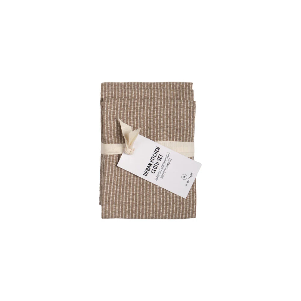 The Organic Company Urban Karklude Sæt - Clay Stone