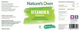 Nature’s Own A-Vitamin 60 kapsler 5.000 IE