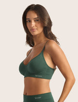 Boody T-Shirt Bra Wireless - Emerald Green